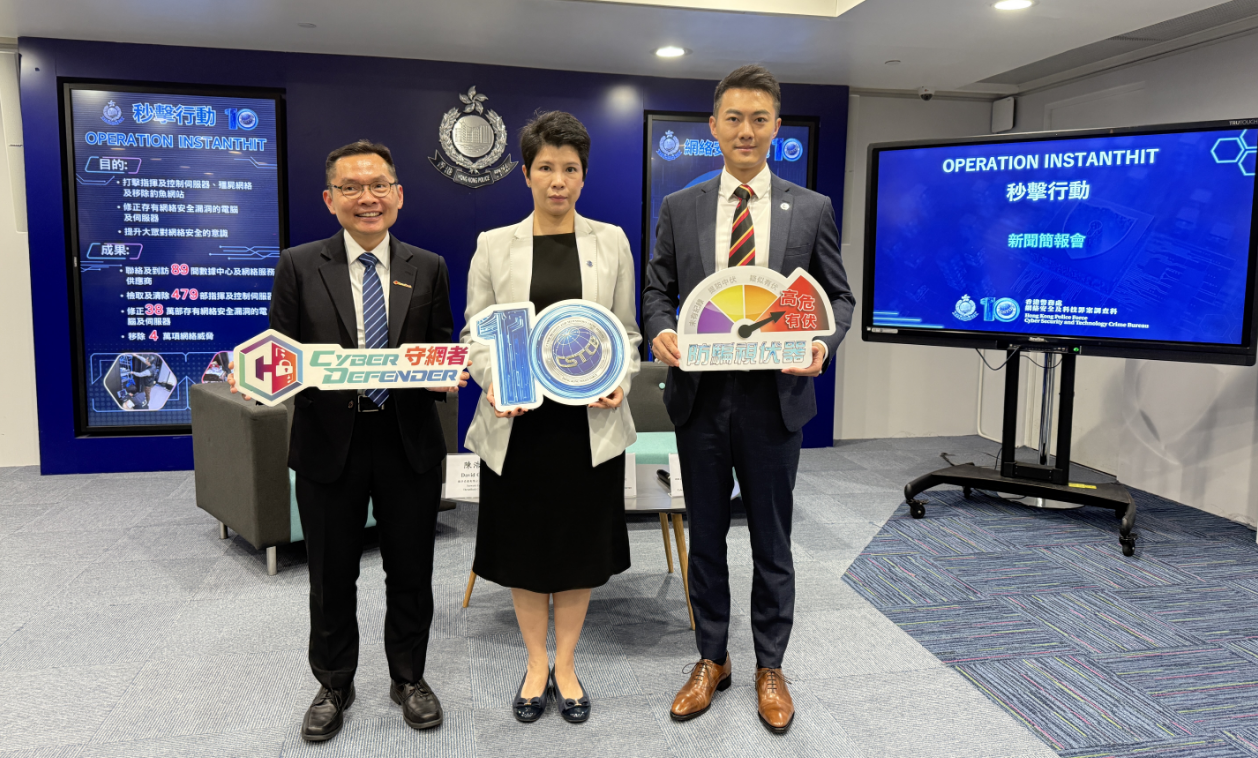 警方網罪科「淨網」行動  打擊網絡威脅跨境拘32人