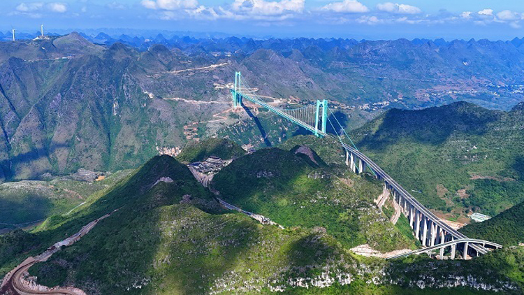大國工程+1！世界第一高橋花江峽谷大橋今日通車