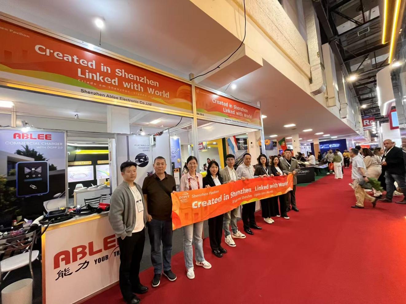 深圳展團閃耀2025巴西國際太陽能及電池儲能展覽會