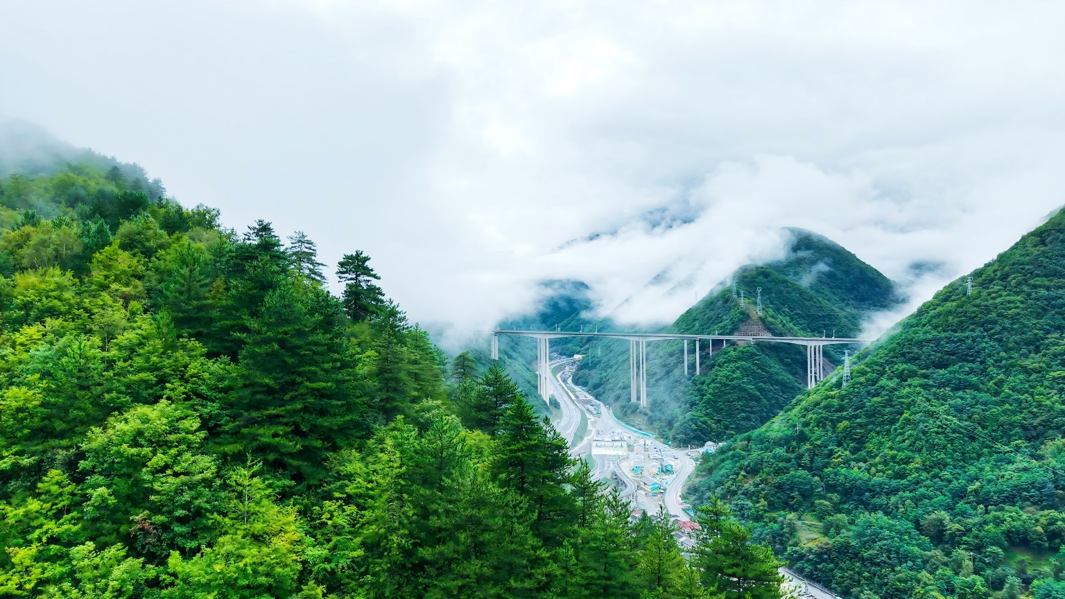 九綿高速通車  四川九寨溝縣推四線迎雙節