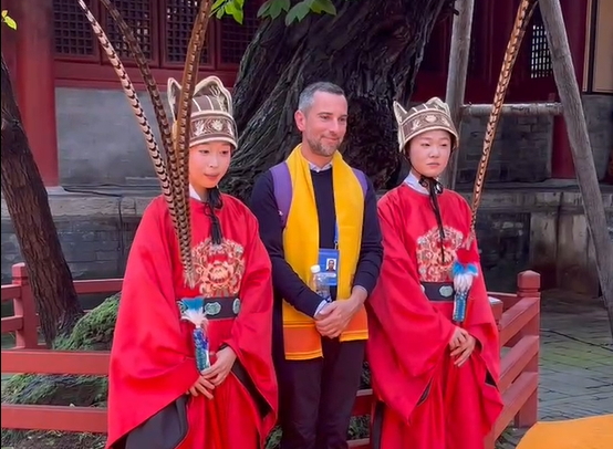 有片丨外國友人的孔子文化節初體驗