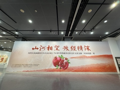 新疆維吾爾自治區成立70周年暨豫疆各民族交往交流交融(河南援疆)展在河南啟幕