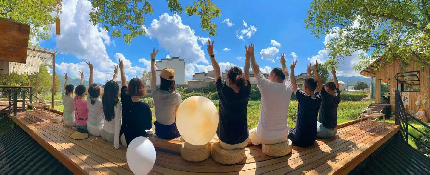 皖黃山區譚家橋：「村咖」來打卡  鄉村也浪漫