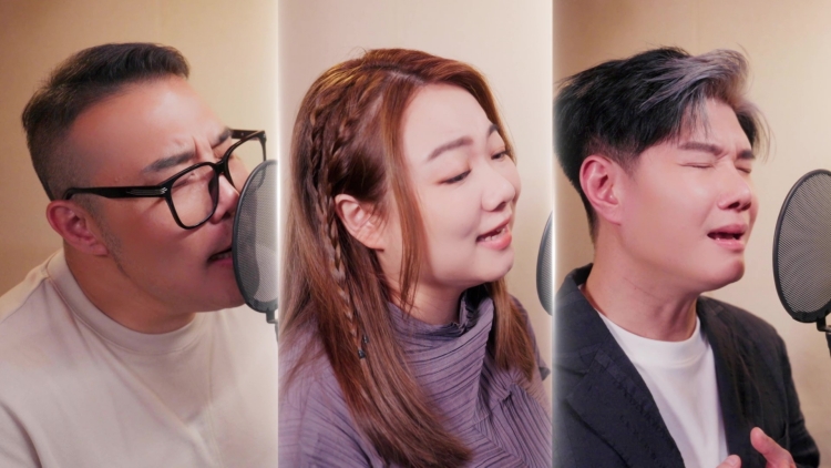 有片｜【娛樂】劉洋、黃博、張與辰重新演繹《如願》 AI打造MV帶出傳承信息