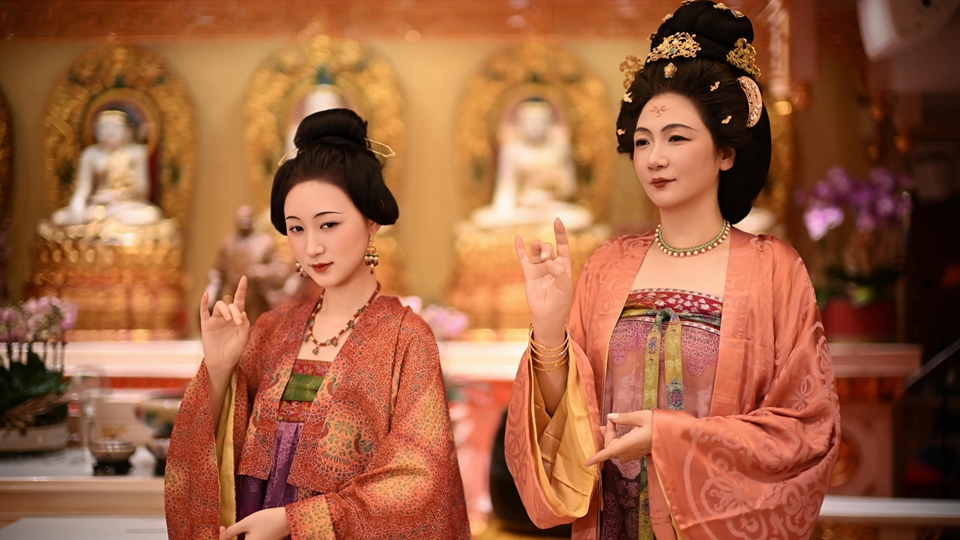 唐代宮廷供佛衣物復原展出