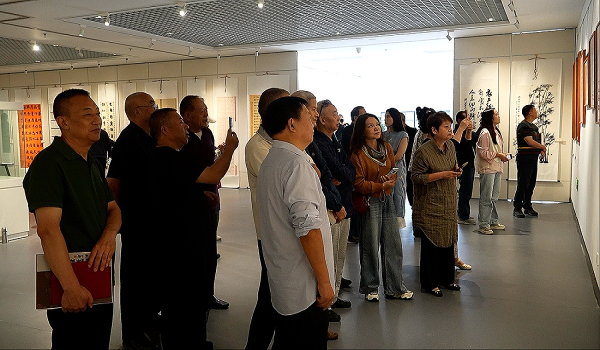 「虛懷竹韻 北碑傳薪」  四川梓潼舉辦紀念蔡竹虛先生誕辰115周年書畫美術作品展