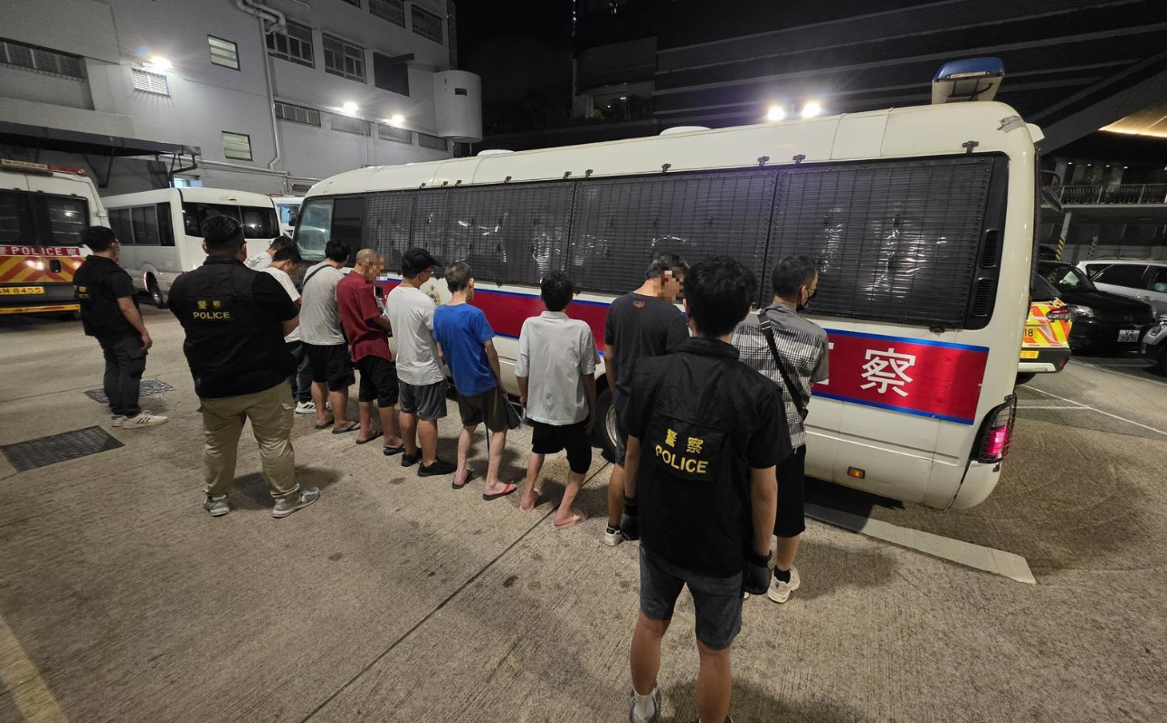 警方西九龍反毒品行動 拘84人檢36萬元毒品