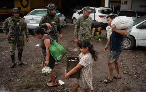 墨西哥強降雨已致41人死亡