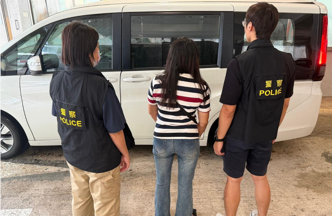 警方荃灣掃黃拘一內地女