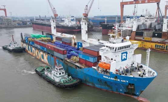 江蘇如皋港直航美國新奧爾良航線開通