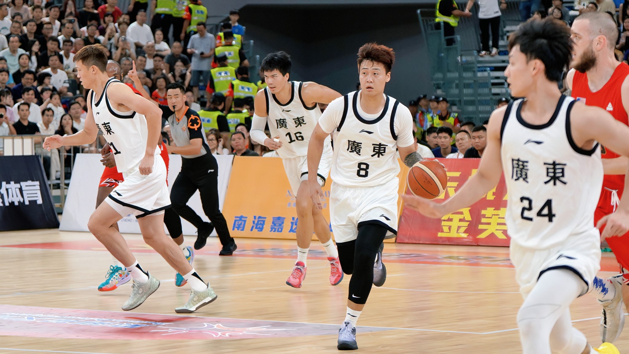 廣東全運男籃繼續連勝 豪華陣容10月17日深圳寶安體育館激戰