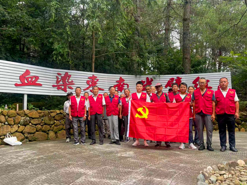 皖黟縣宏潭：以學促干寫好為民答卷