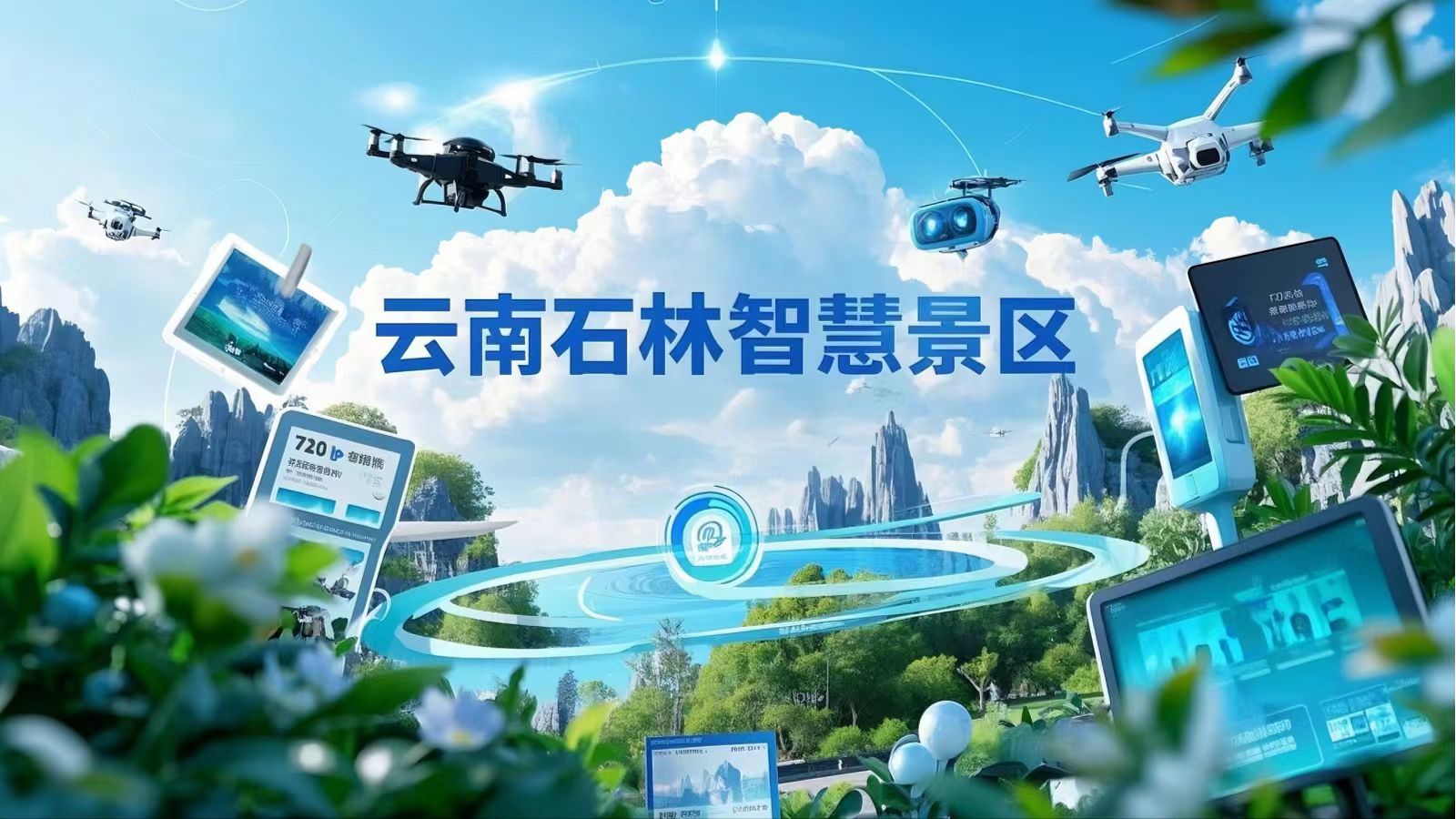 「絲路星秀·光影嘉年華」即將開幕 政企協同推進「數字石林」建設