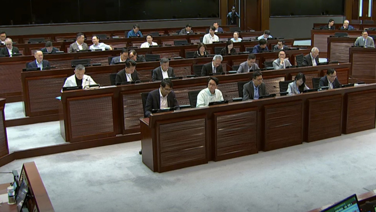 立法會內委會今午舉行本屆最後一次會 李慧琼：副主席陳健波貢獻良多