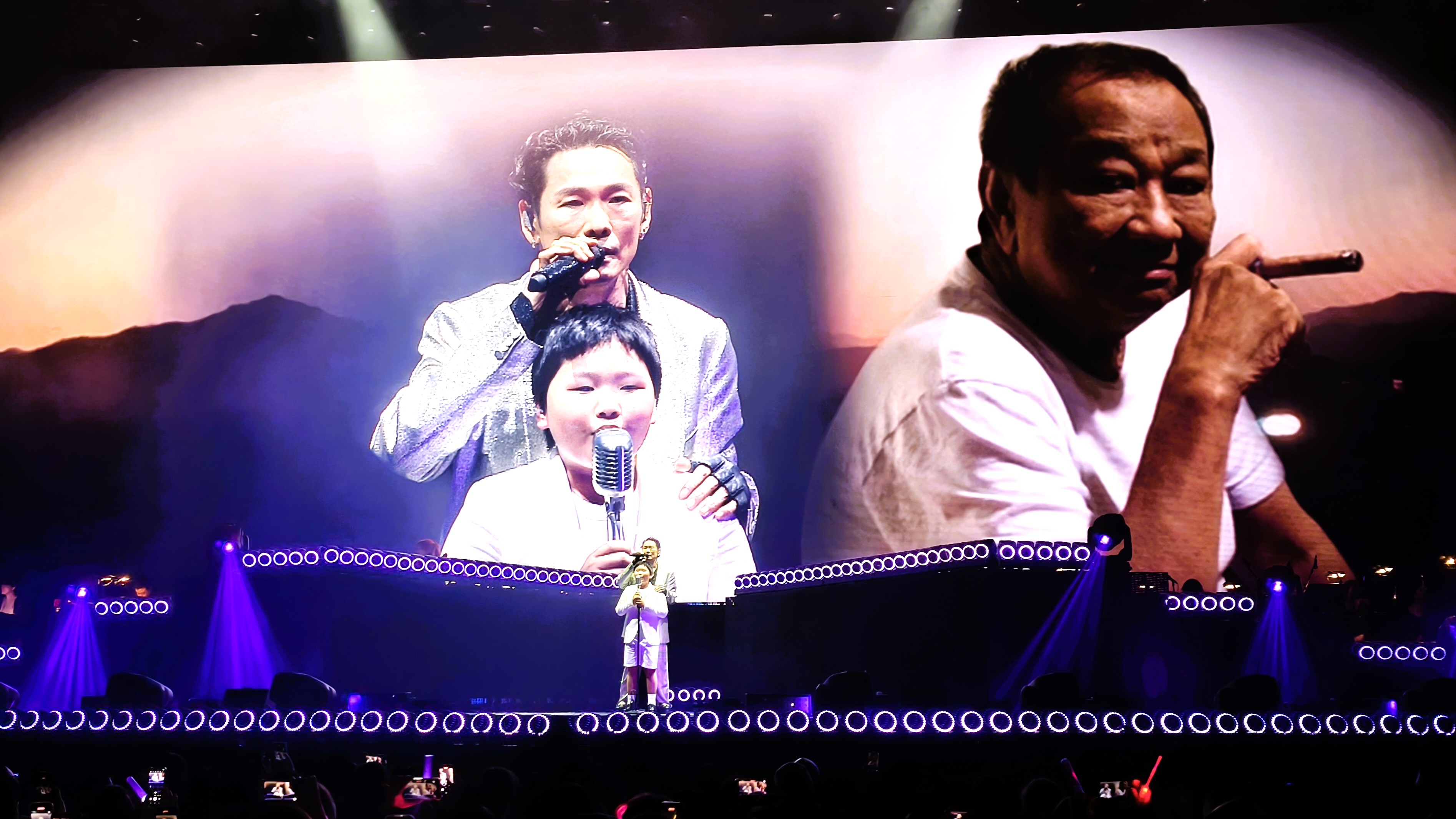 有片 | 【娛樂】杜德偉兒子AJ任演唱會喜賓 三代同台隔空對唱掀高潮