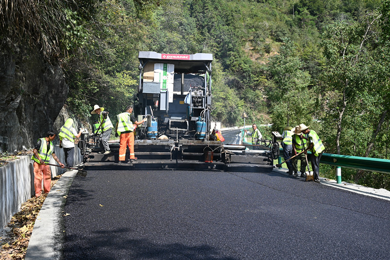 皖祁門公路：加快推進災毀恢復工程 賦能區域發展
