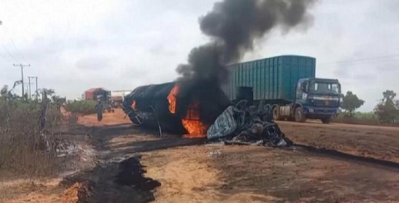尼日利亞發生油罐車爆炸事故 至少35人喪生