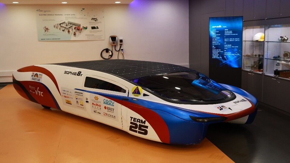 VTC太陽能車隊凱旋返港 冠軍戰車SOPHIE 8x周日亮相西九文化區