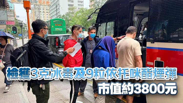 警方西九龍打擊毒品、非法賭博及黑社會 拘捕65人