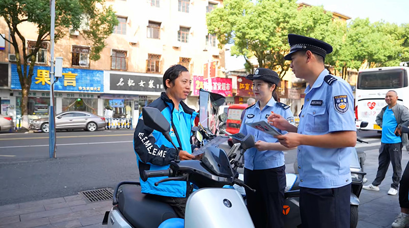 線上線下精準覆蓋  皖休寧警方反詐宣傳深入人心