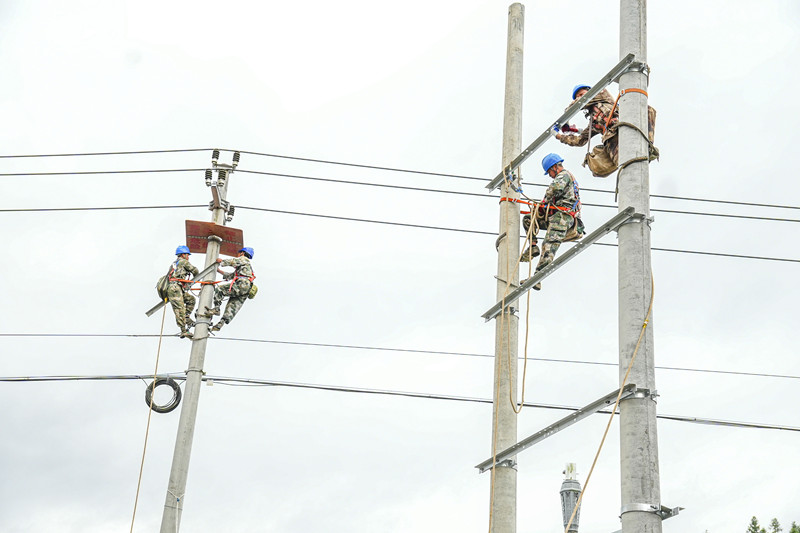 皖祁門縣：新增配變電力足 居民用電更安心