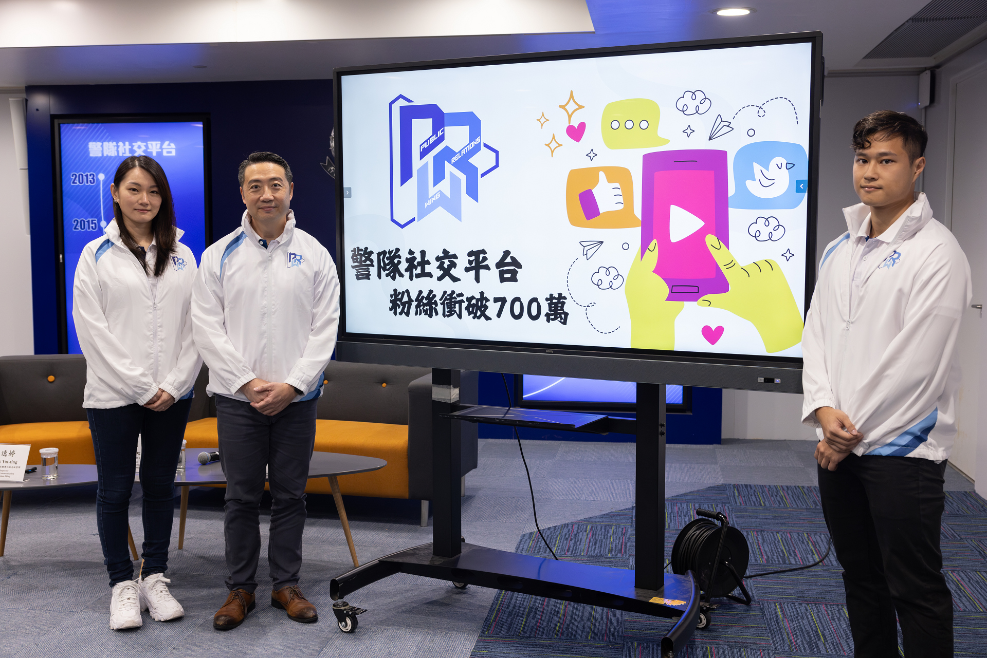  警隊社交媒體粉絲突破700萬 向世界講好香港故事