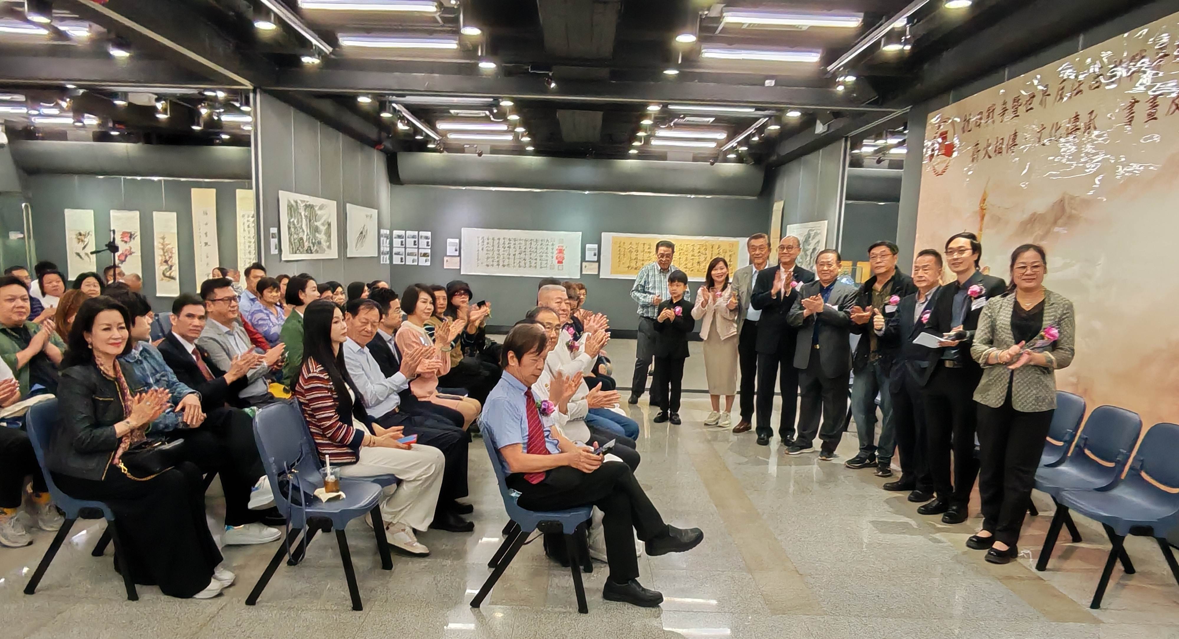 「紀念抗日戰爭勝利80周年大型書畫及文物展」於香港舉辦