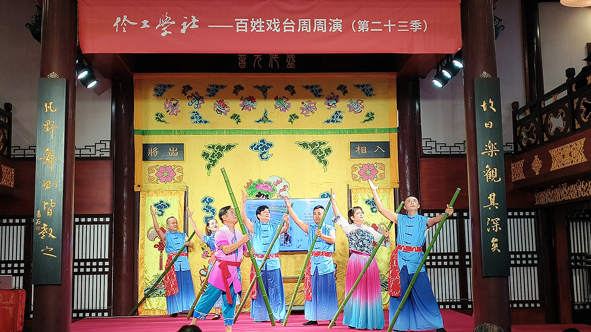 江蘇海門山歌講唱會寓「講」於「唱」受熱捧