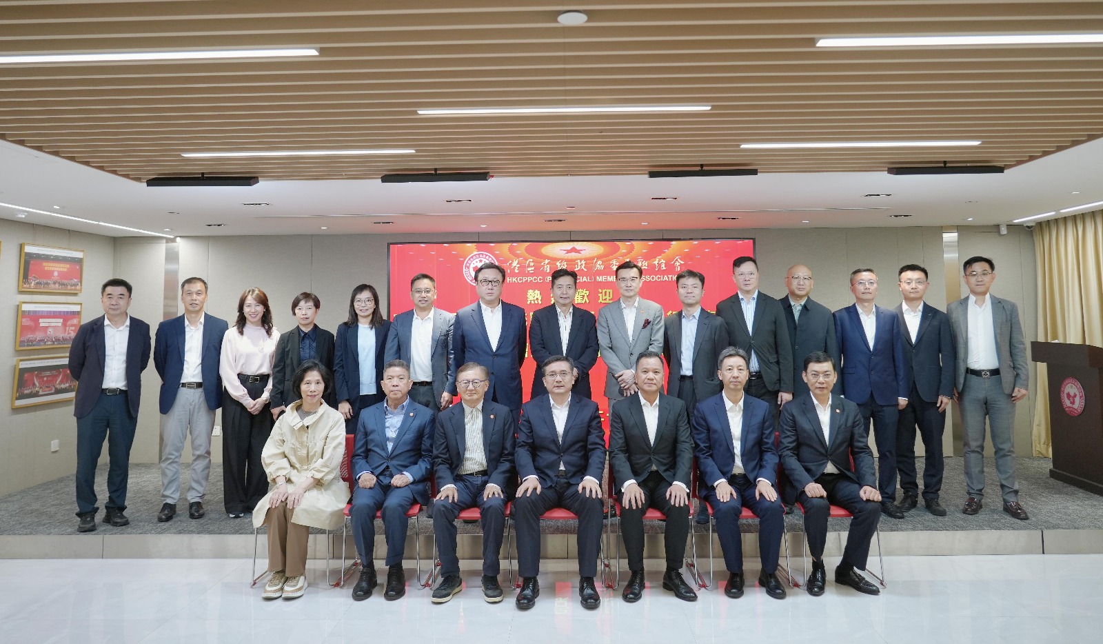 吳勇強一行到訪港區省級政協委員聯誼會