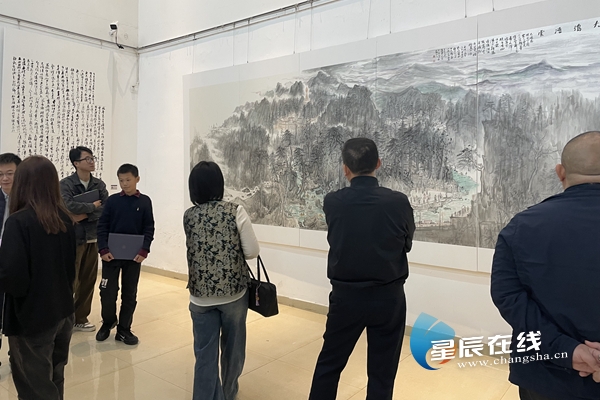 匯聚七位書畫家近百幅精品力作！「前村素艷」長沙七人書畫展開幕