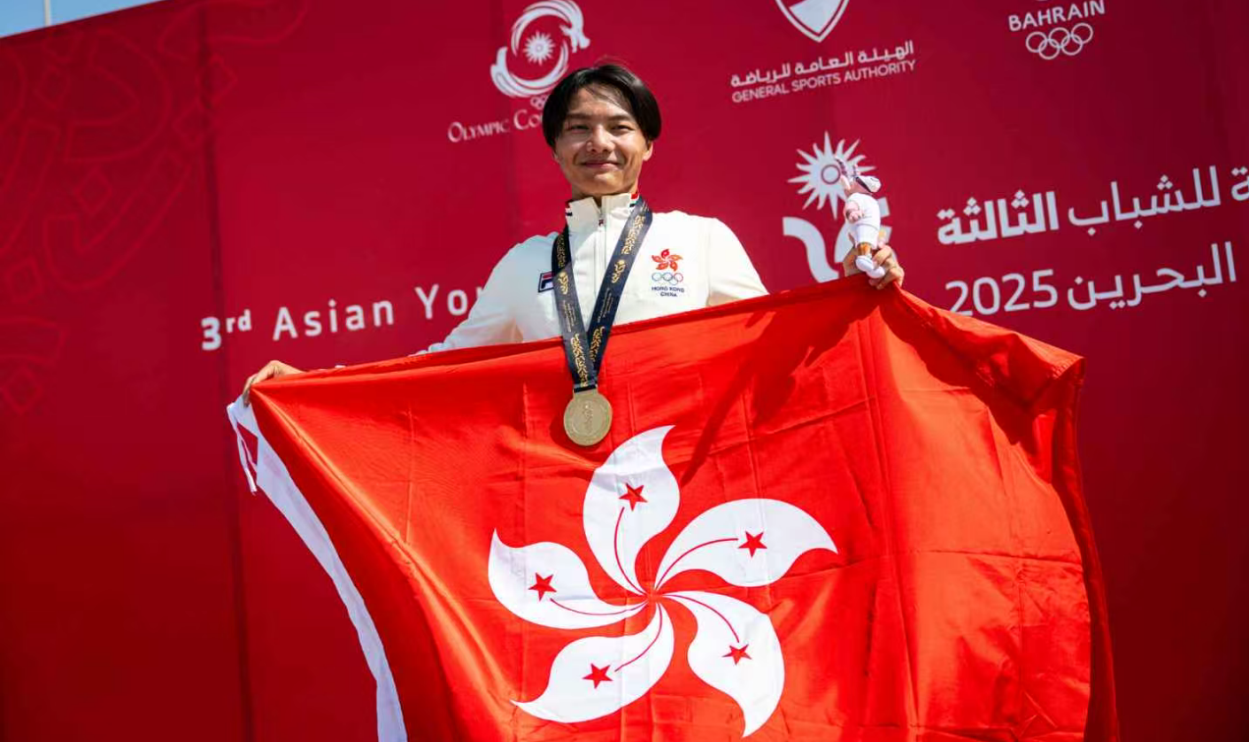 李昀俊男子100公里公路賽奪冠  港隊亞青運摘下第8金