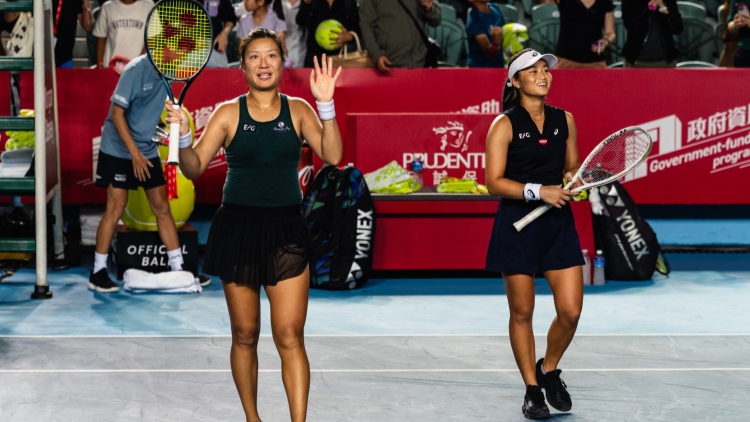 香港網球賽：張瑋桓王康怡首勝雙打晉8強 費蘭迪絲哉芝一齊過關