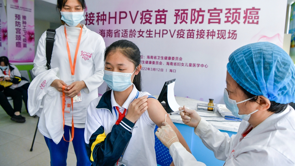 11月10日起年滿13周歲女孩可免費接種HPV疫苗