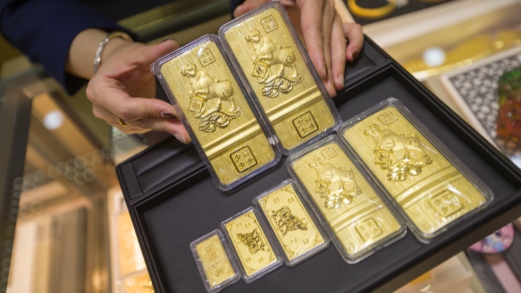 中國投資者單季度購入74噸金條金幣