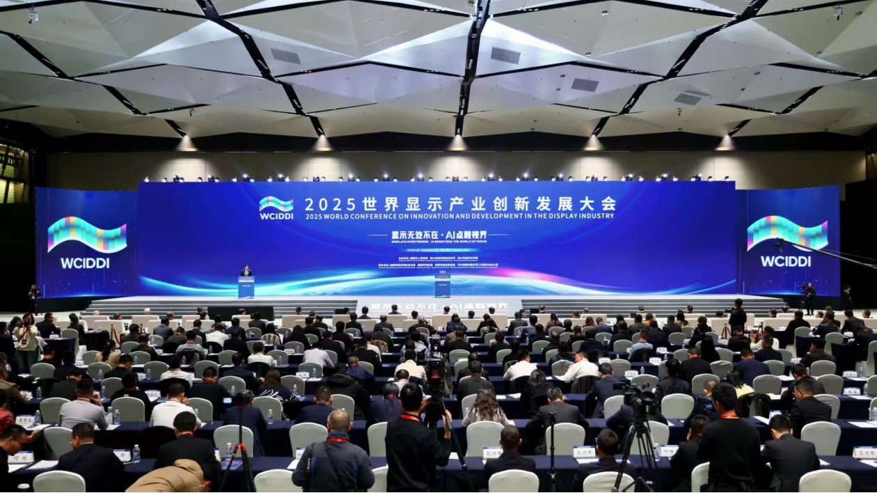 2025世界顯示產業創新發展大會成都啟幕 三大國產高端裝備首發
