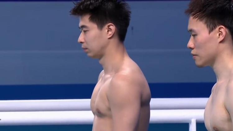 十五運跳水男子雙人3米板 謝思埸/黃博文奪金