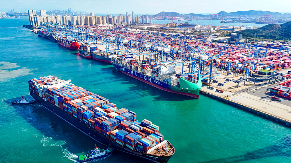 內地前10個月貨物貿易進出口總值同比增長3.6%