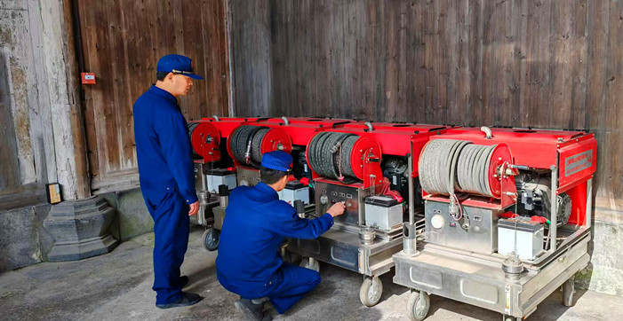 守護古村舊時光皖黟縣西遞鎮築牢消防「防火牆」