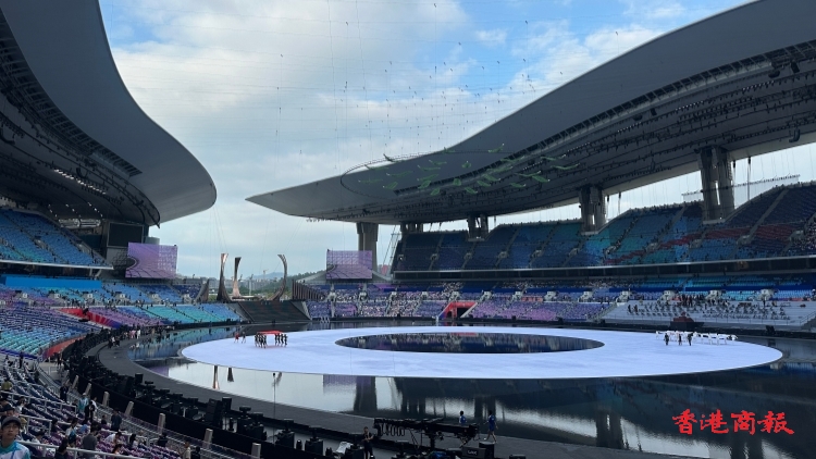 圖集丨【現場直擊】全運會開幕式現場搶先看！