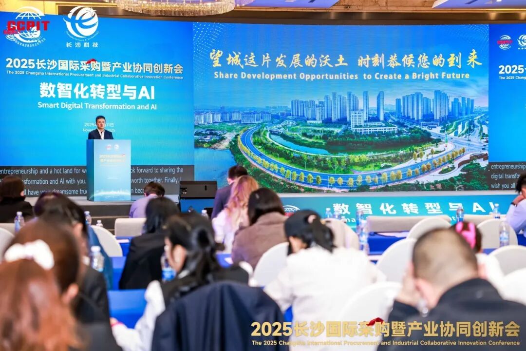 聚焦數智化轉型與AI融合應用 望城經開區專題展示「數智」成果