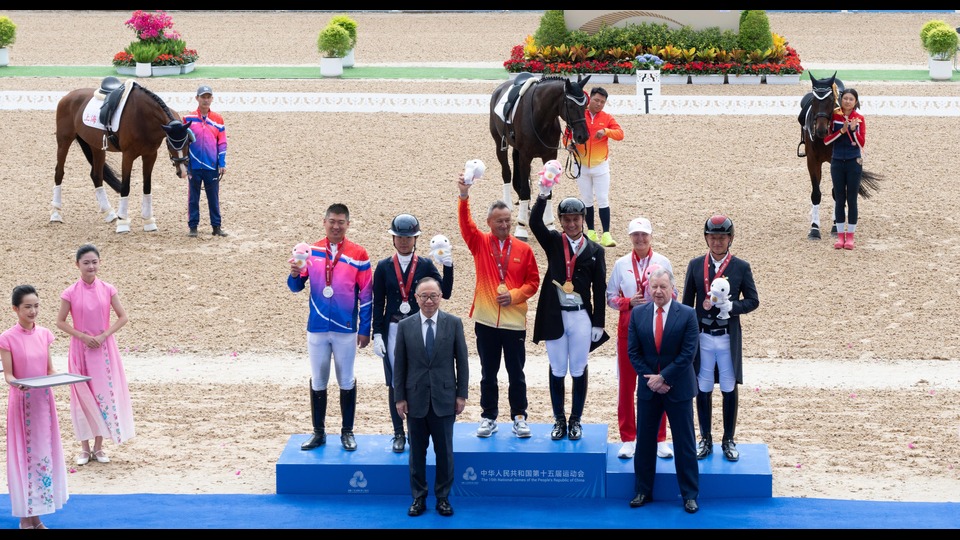 馬會專業支援十五運會馬術賽事 首次在賽場設立馬醫院｜中國工商銀行（亞洲）特約