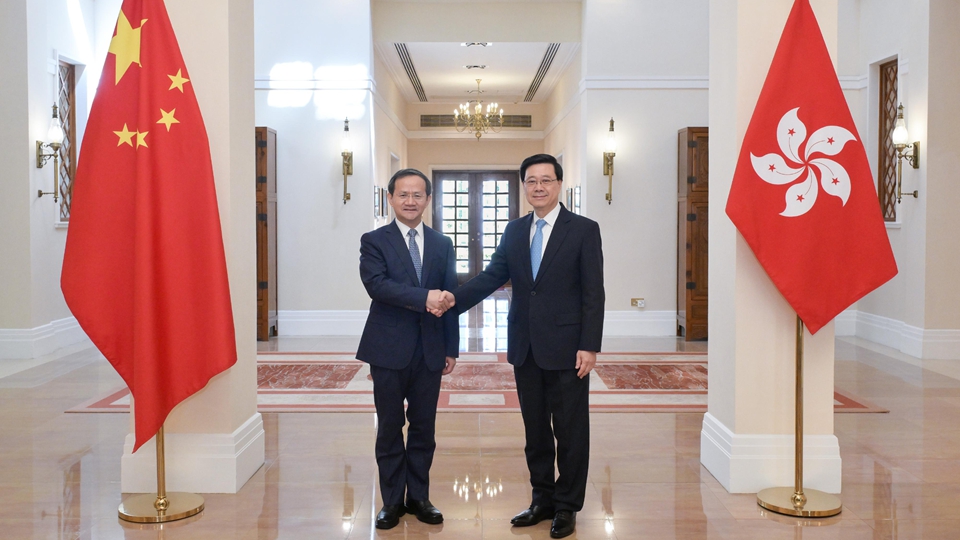 李家超晤北京市長殷勇 就深化京港合作交流意見