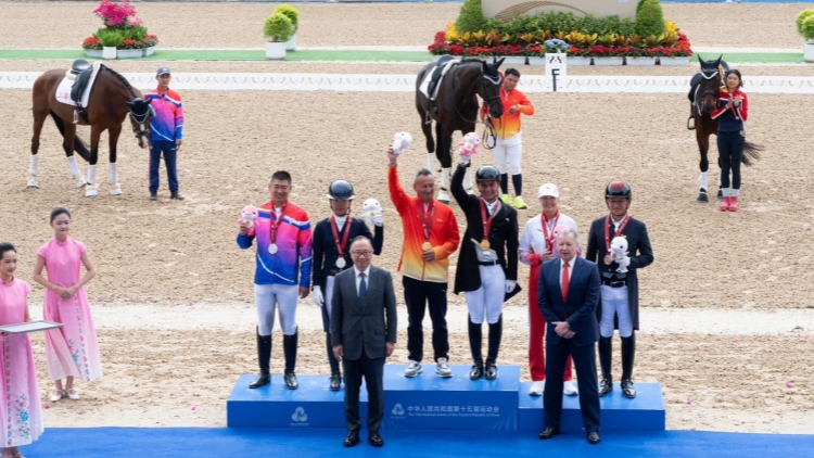 馬會專業支援全運會馬術賽事 首次在賽場設立馬醫院｜中國工商銀行（亞洲）特約