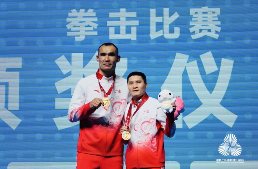 東道主廣東選手勇奪十五運會拳擊賽金牌