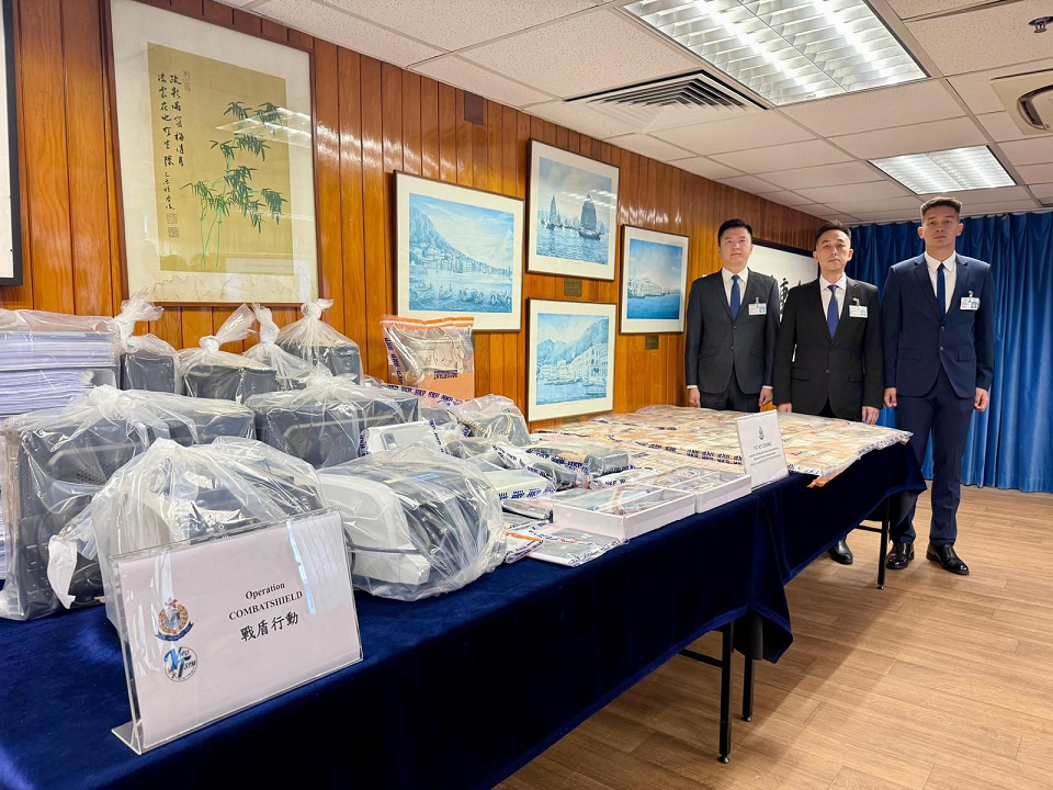 警方打擊黑社會洗黑錢行動 拘15人涉11.6億元犯罪得益