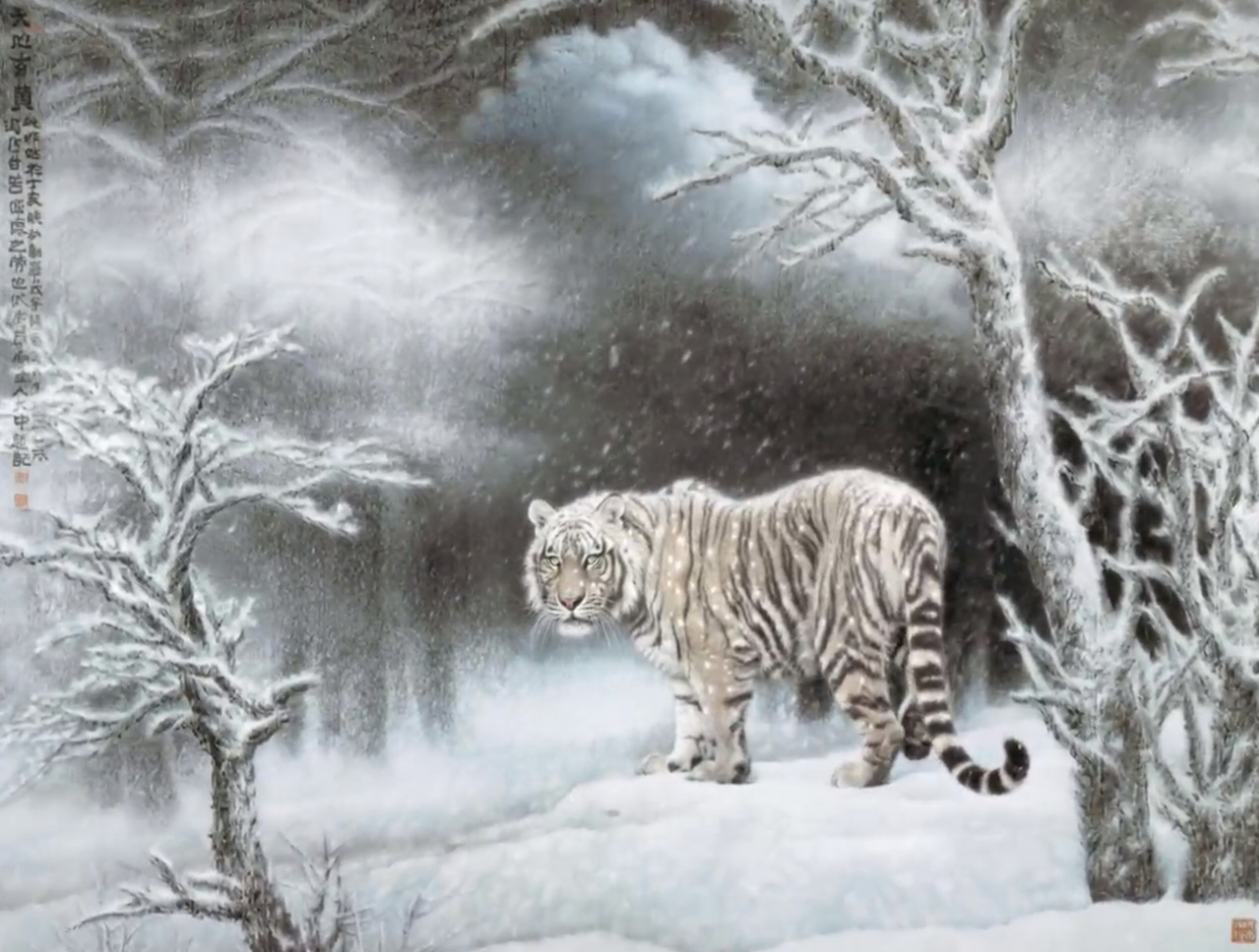 有片 | 馮大中《天地玄黃》驚艷中國美術館！