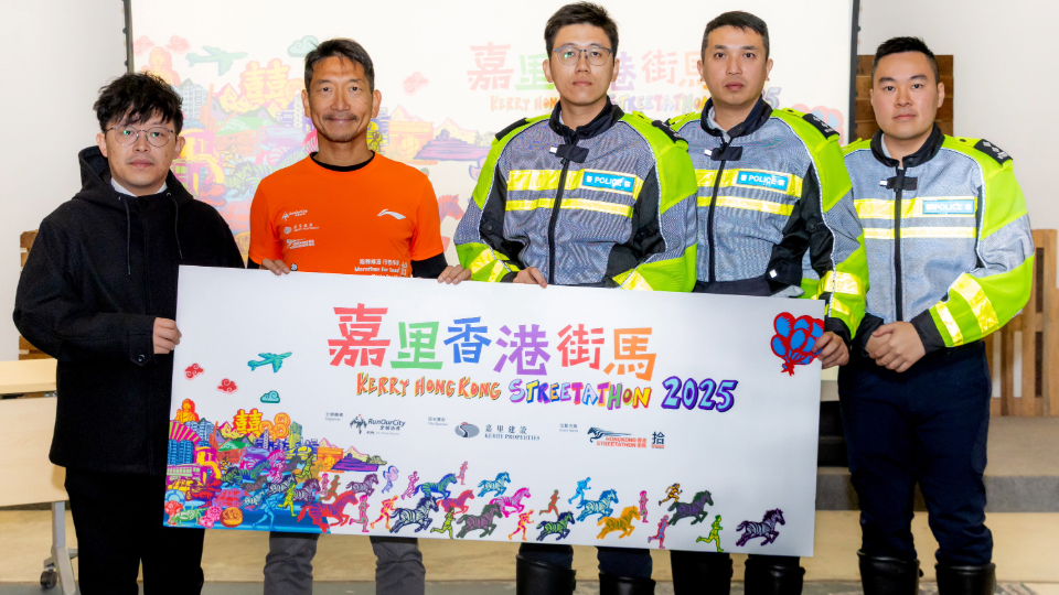 香港街馬周日舉行 全馬半馬途經中九龍繞道（油麻地段）