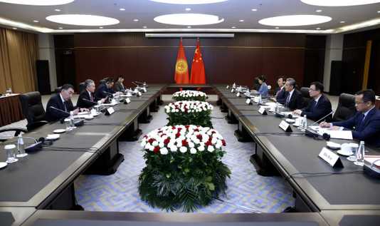 中吉外長首次戰略對話聯合聲明：深化共同打擊「三股勢力」合作