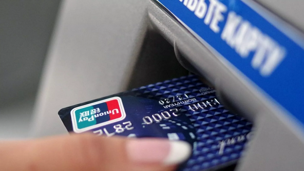 俄羅斯人在海外使用中國銀聯卡的消費金額幾乎翻倍