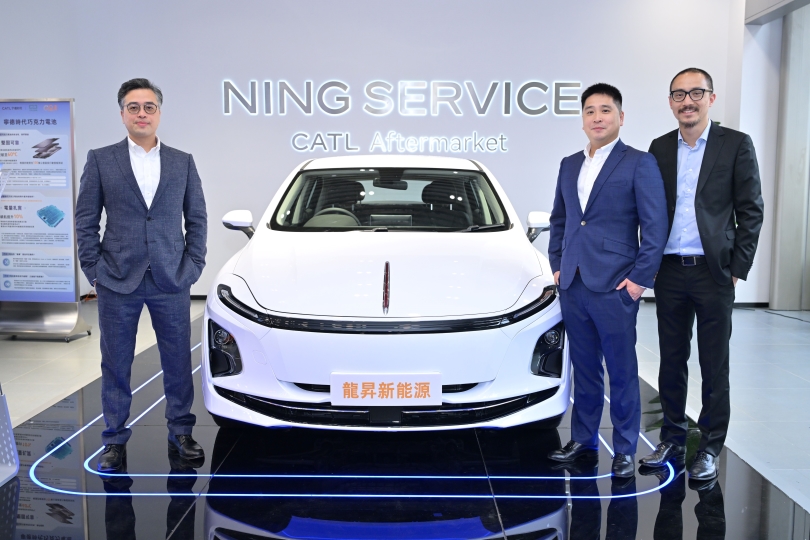 首台右軚可換電新能源汽車引入本港  致力解決現時的士行業痛點